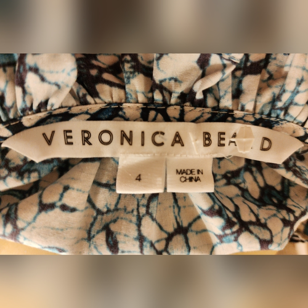 Veronica Beard Tanay Jumpsuit Size 4 - Picture 10 of 11